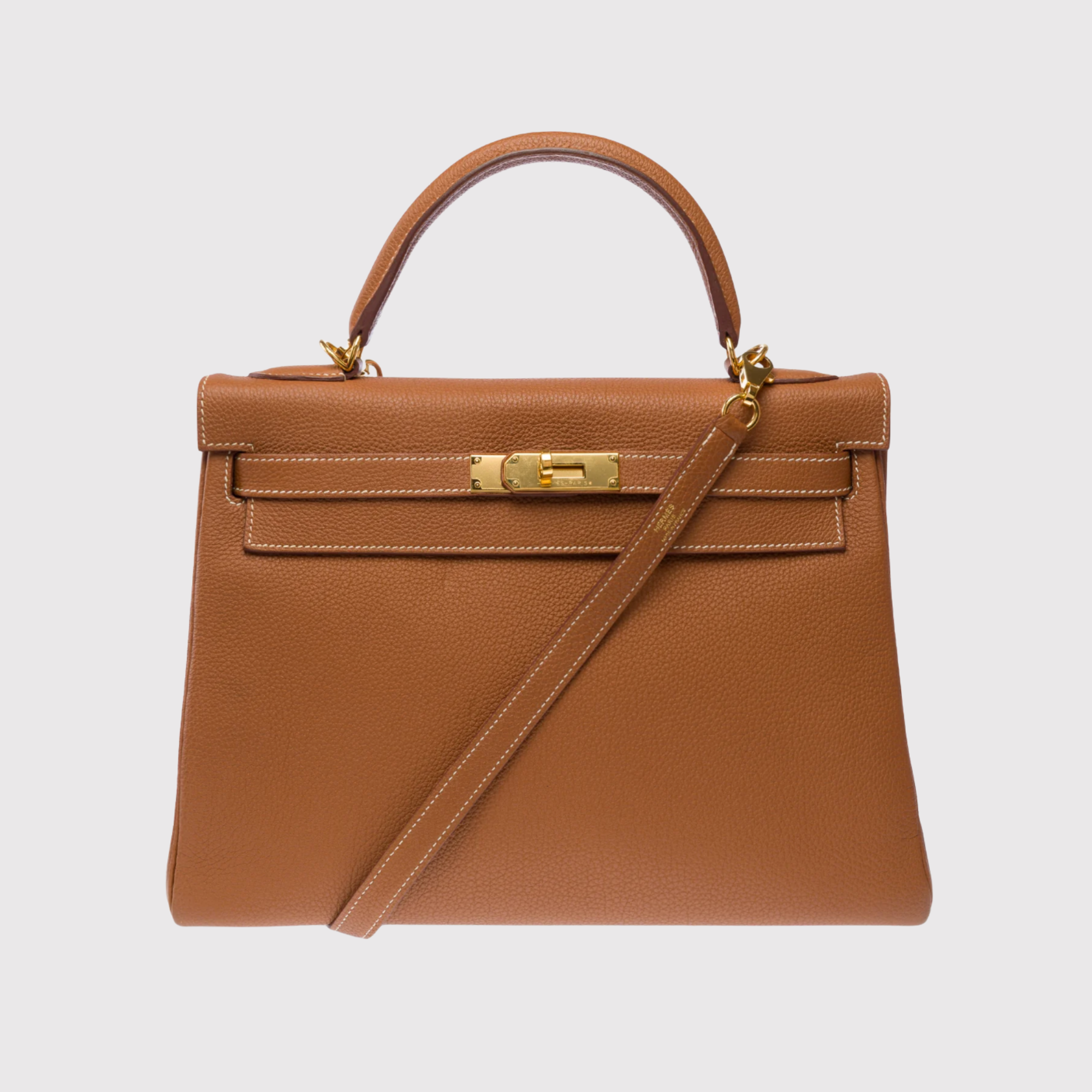 Hermès Kelly 32 Gold Togo