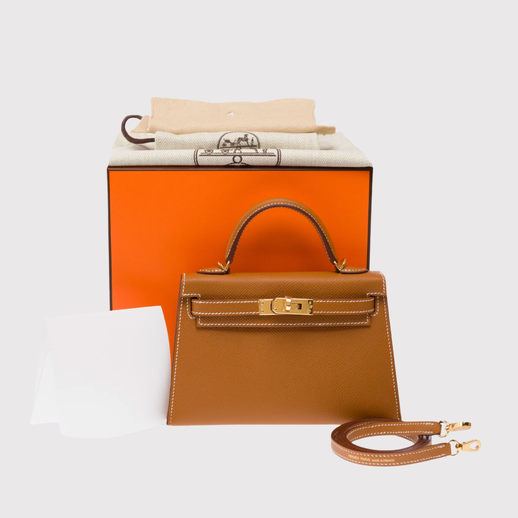 Hermès Mini Kelly 20 Gold