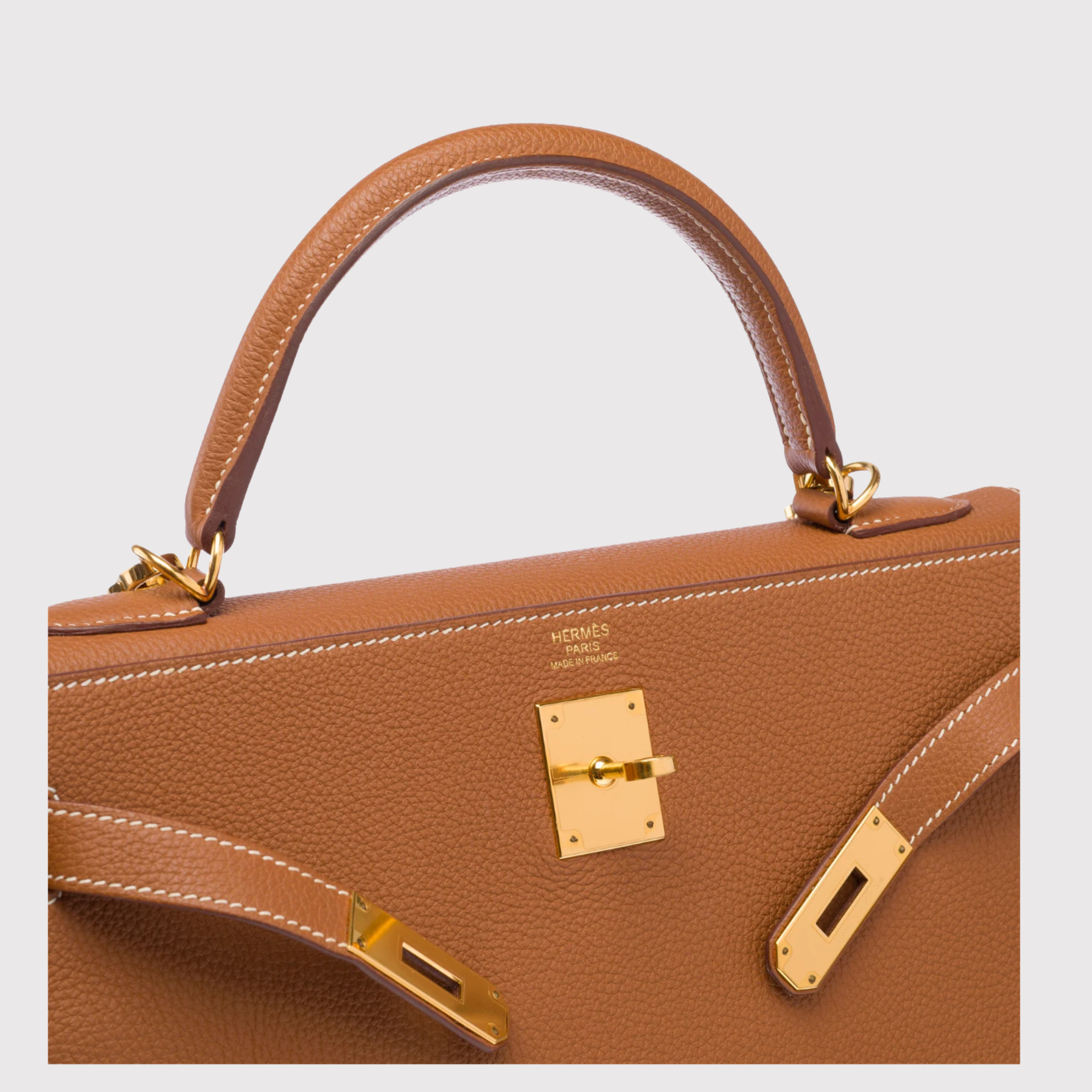 Hermès Kelly 32 Gold Togo